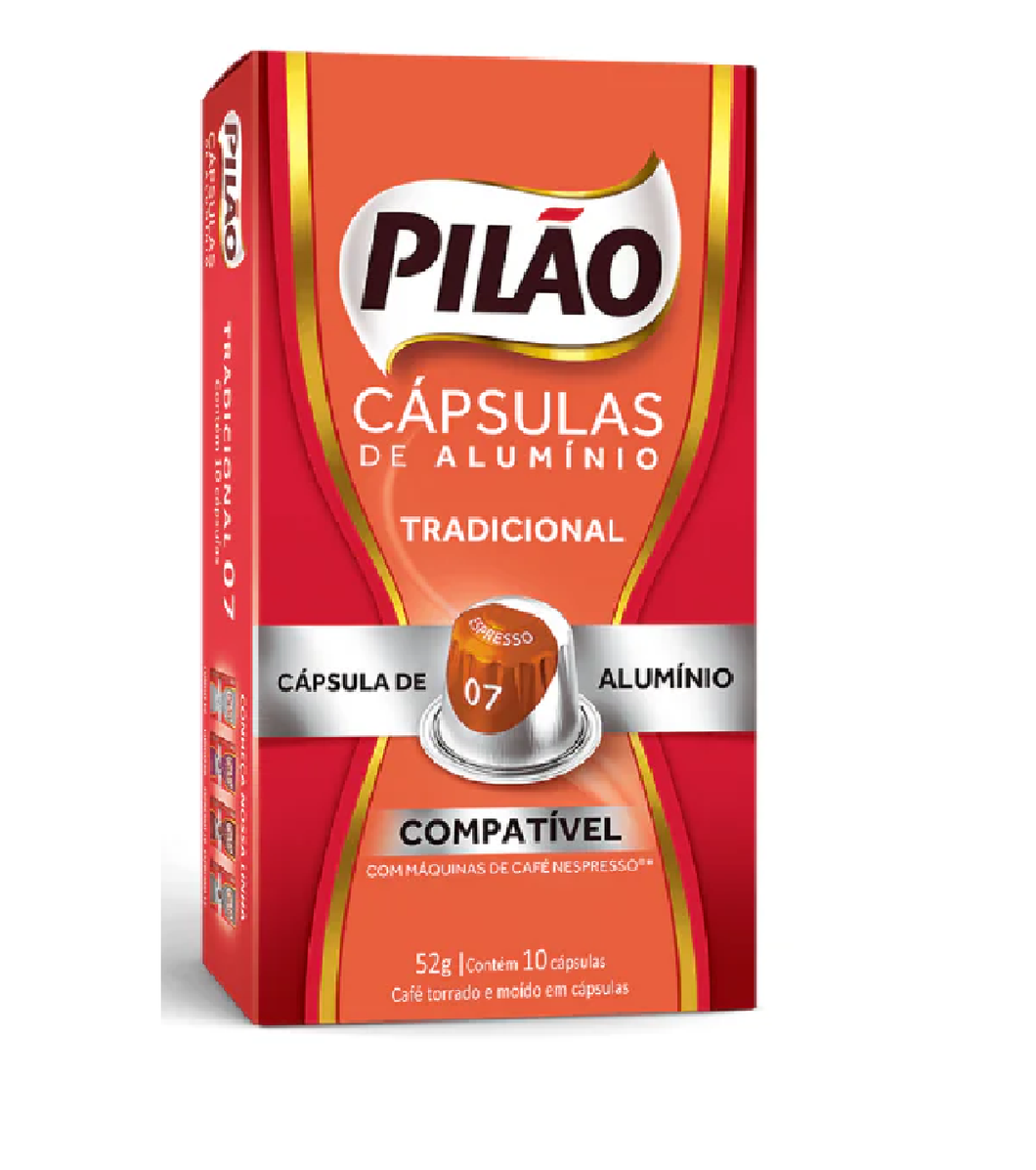 Capsulas Café Pilão Tradicional 07 (10 cápsulas)