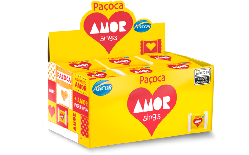 Amor paçoca 540G