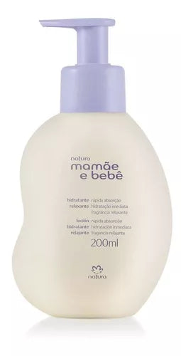 Linha Mamãe Bebê Hidratante Relaxante Natura 200ML