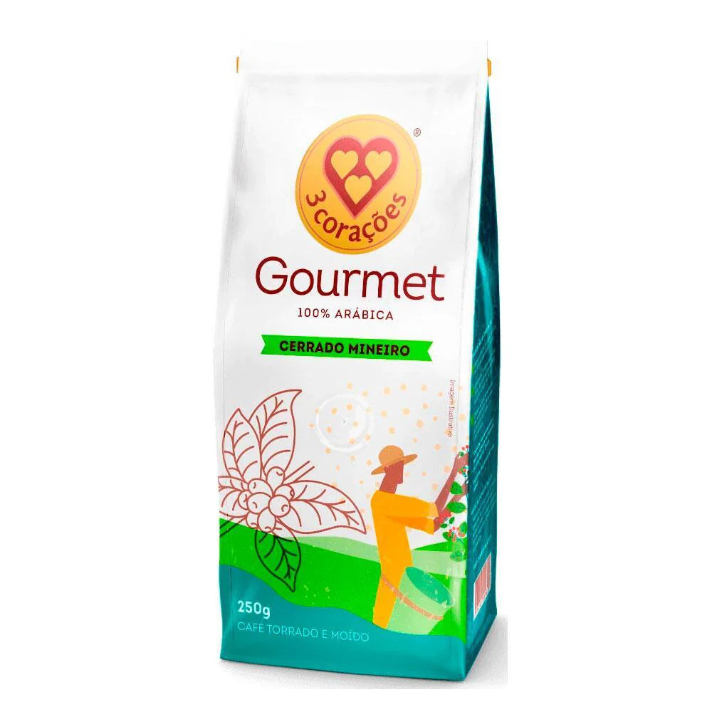 Café Gourmet Cerrado Mineiro 3Corações 250g