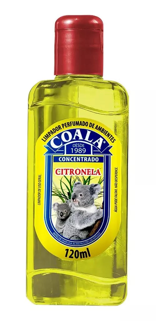 Limpador Perfumado Coala Concentrado Citronela 120 ML