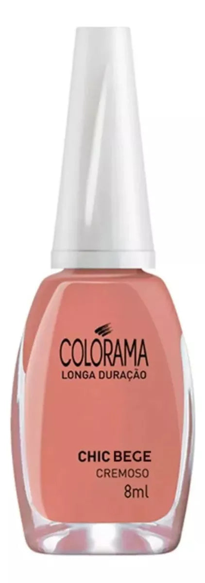 Colorama Esmalte Chic Bege 8ml