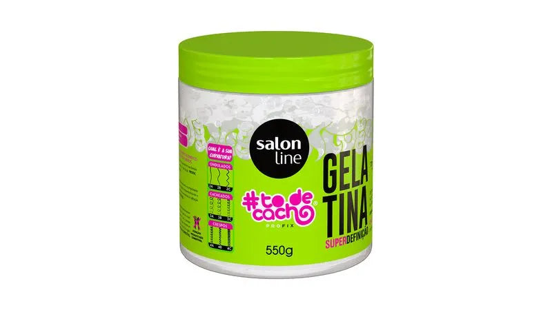 Gelatina #todecacho Super Definição Salon Line