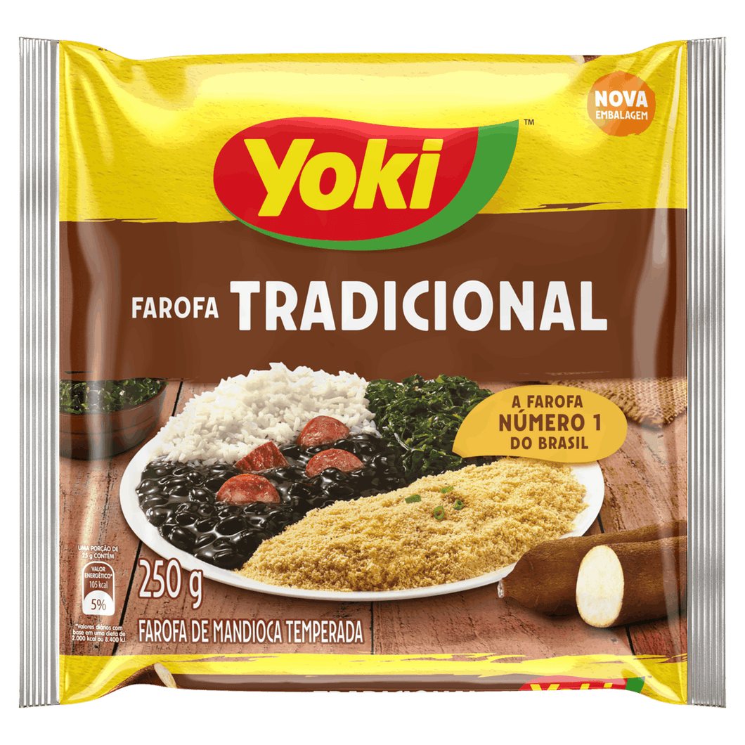 Yoki Farofa Tradicional 250g PROMOÇÃO!!! VAL: 24/10