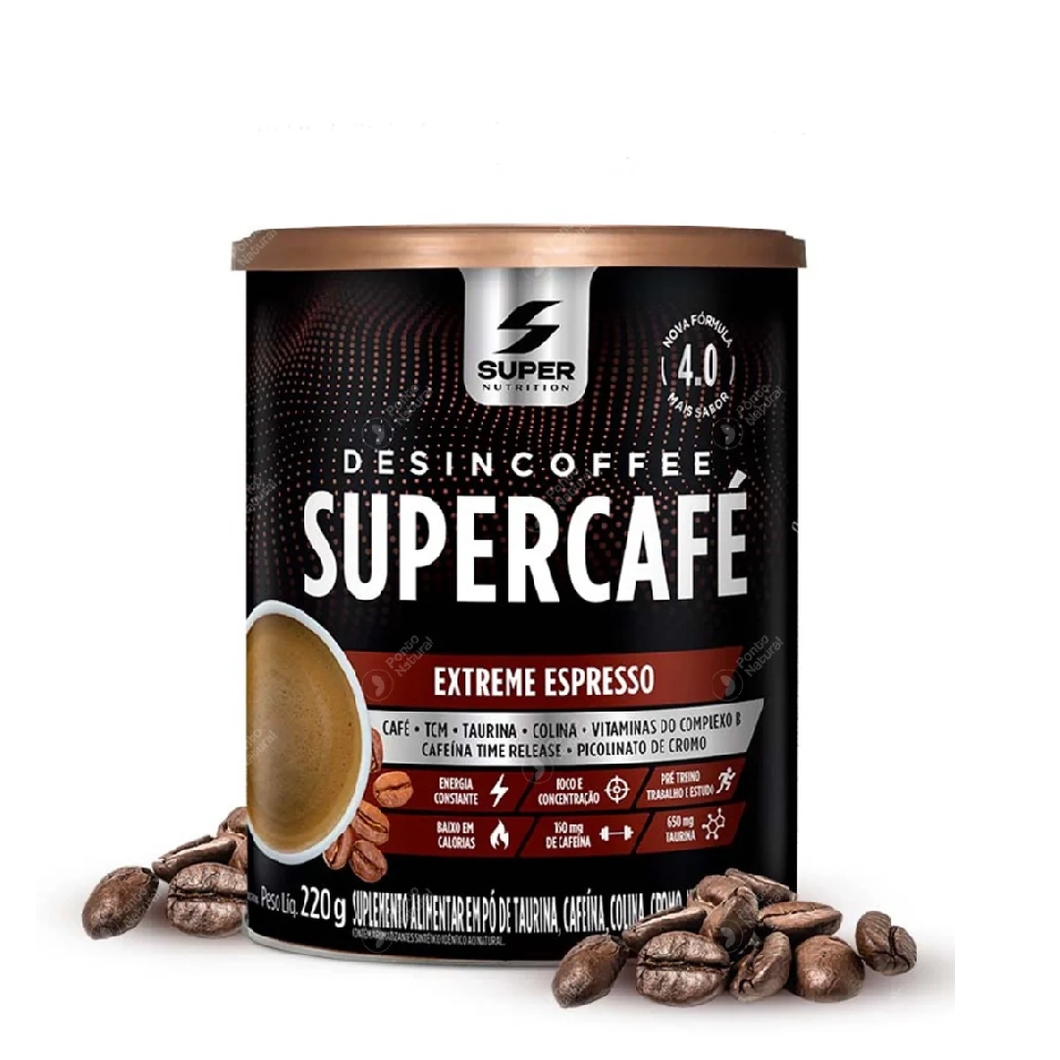 Desincoffee Supercafé Extreme Espresso Desincha 220g