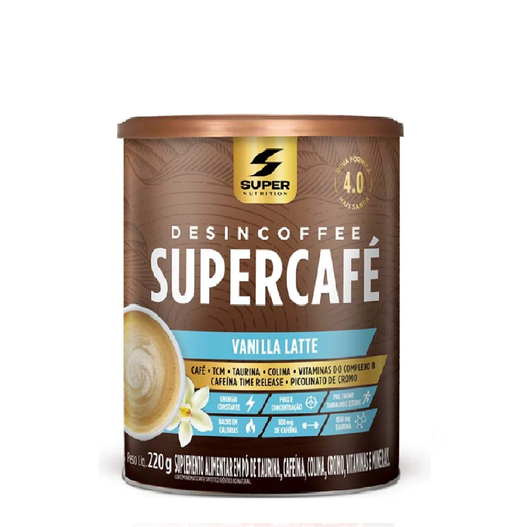 Desincoffee supercafé Sabor Vanilla Latte 220g