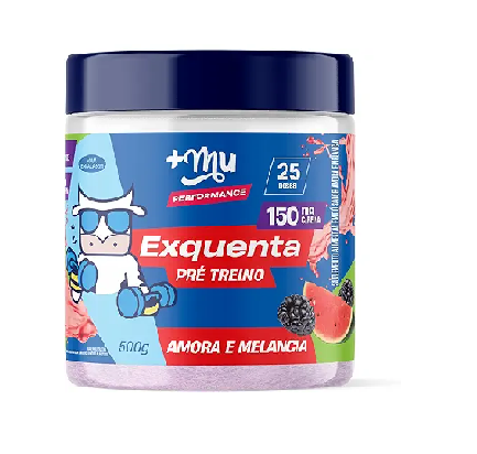 EXQUENTA +MU PERFORMANCE - PRÉ-TREINO - AMORA E MELANCIA - 300G