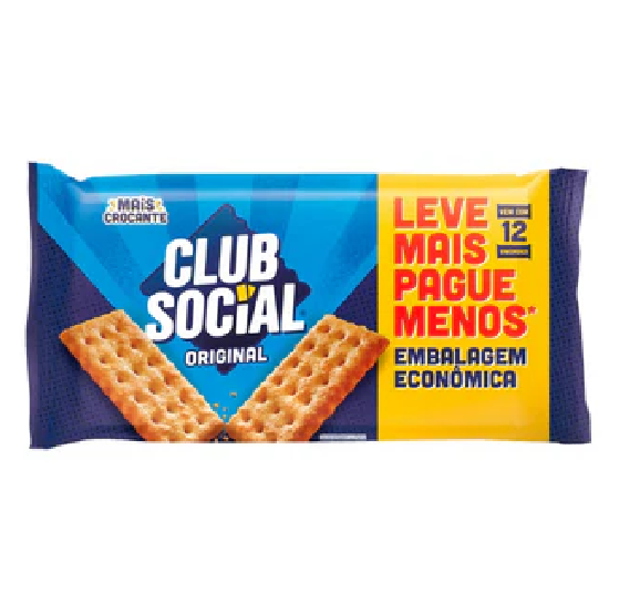 Biscoito Club Social Original 288g