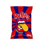 Fries Ruffles Barbecue Elma Chips 115g