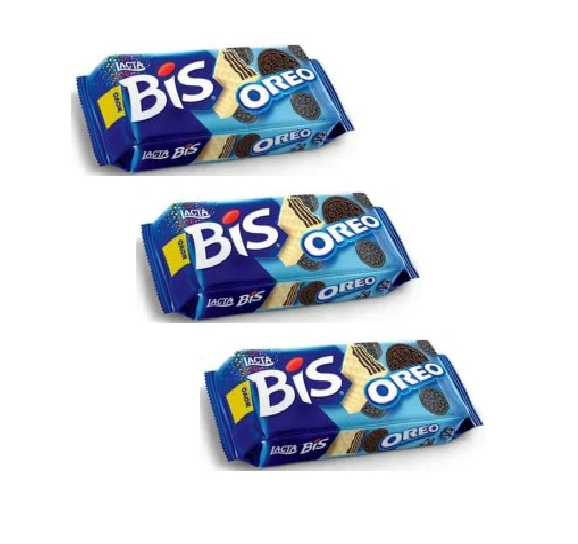 Bis Lacta Oreo 3 x 100g 300g