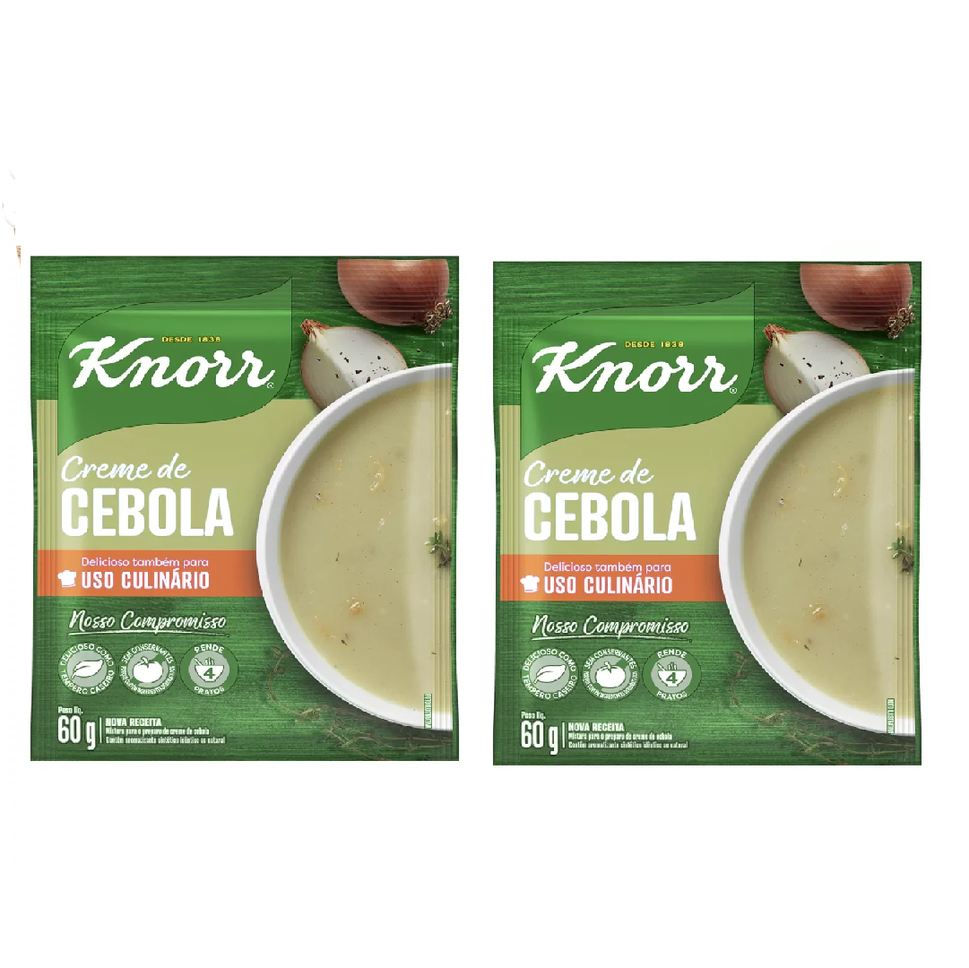 Knorr Cream Onion Soup 2 x 60 Gr.