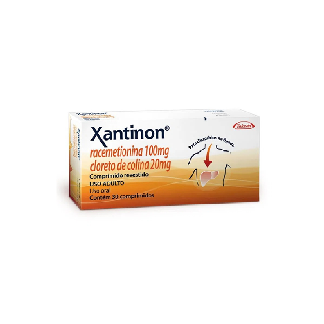 Xantinon racemetionina 100MG + Cloreto de colina 20MG