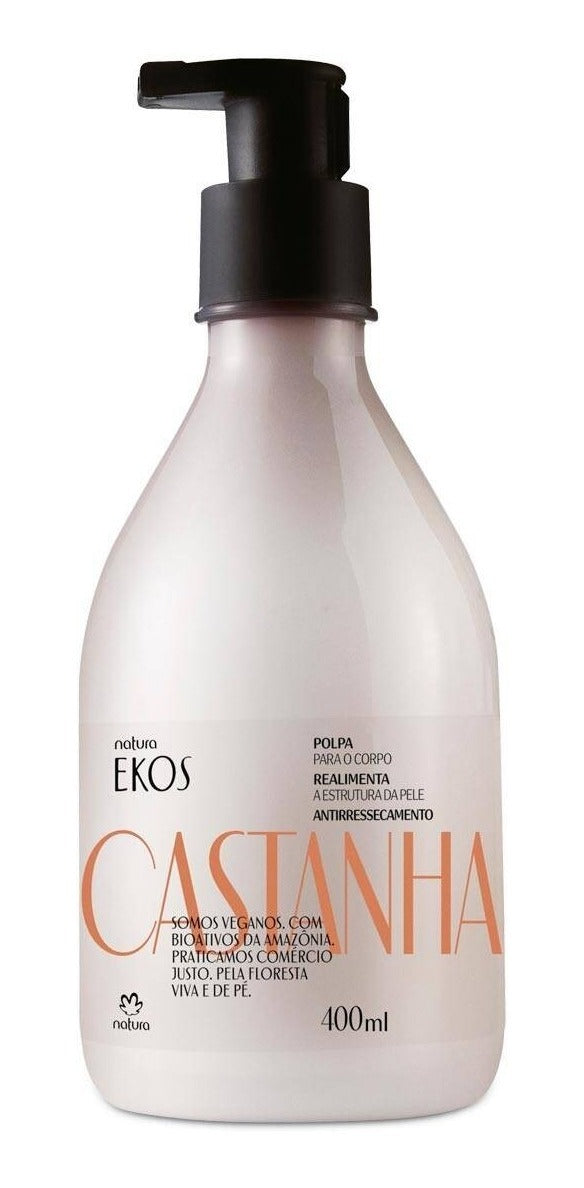 Hidrante de castanha para o corpo Ekos  Natura – 400ML