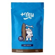 将图片加载到图库查看器，WHEY CONCENTRADO +MU - CHOCOLATE - REFIL 900G
