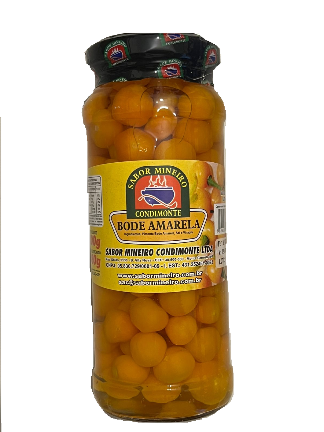 Sabor Mineiro pimenta Bode Amarela 300G