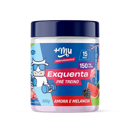 Exquenta +Mu Performance - Pré-Treino - Amora e Melancia - 300g