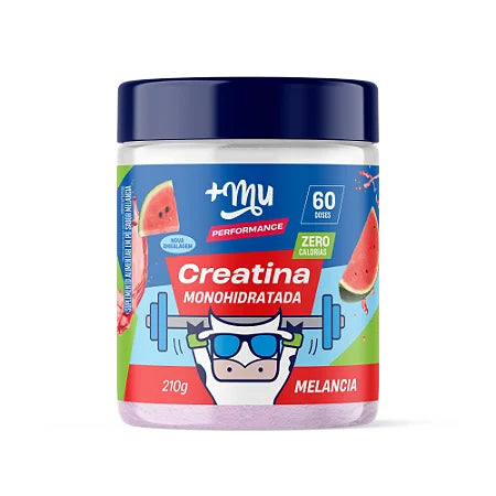 Creatina +Mu Performance - Melancia - 210g