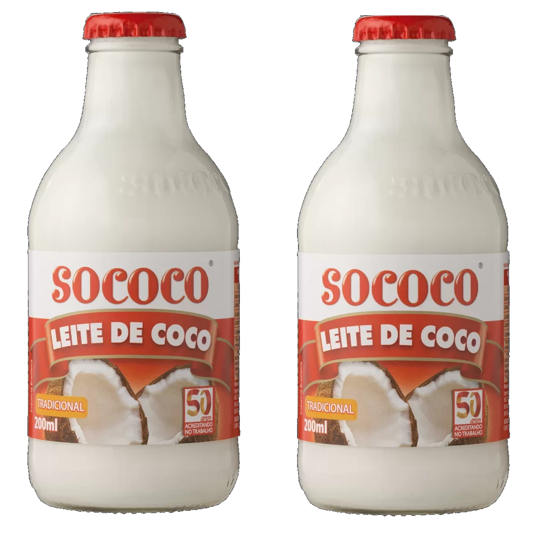 Sococo Leite coco  Tradicional 2x200ML