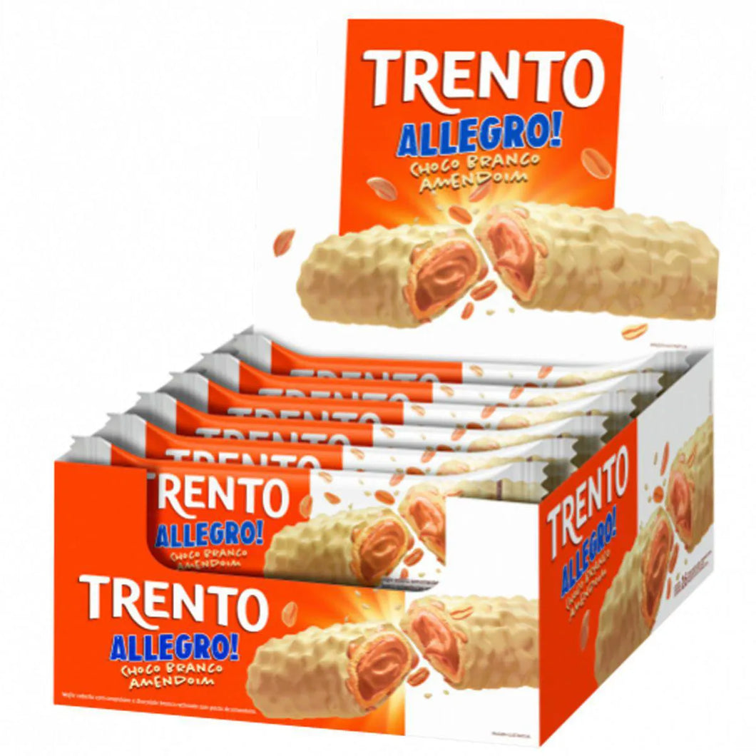 Trento Allegro Choco Branco + Amendoim 416G C/16