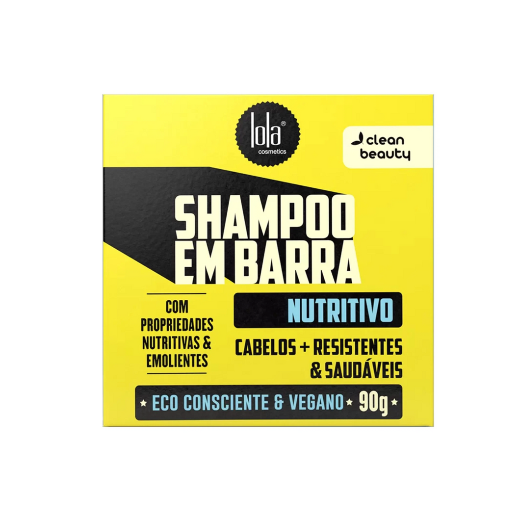 Shampoo Em Barra Lola Nutritivo 90 Gr.