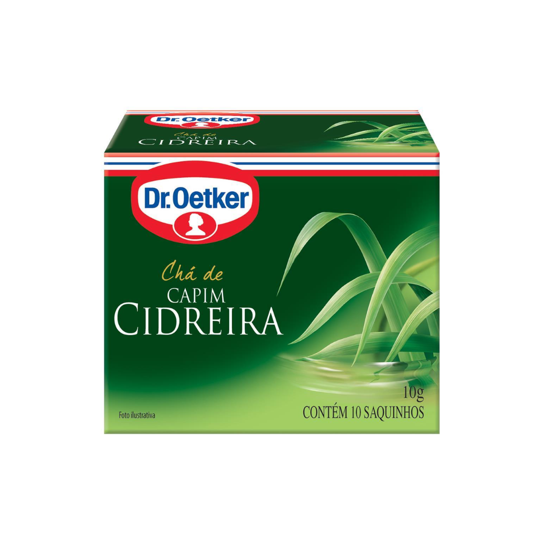 Dr Oetker Cha de Capim Cidreira Com 10 Sachês 10g  25g